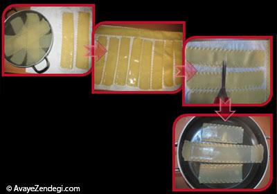  آشنایی با روش تهیه لازانیا گوشت و قارچ 