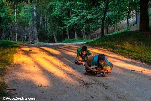 تصاویر زیبا از بازی کودکان در سراسر جهان 