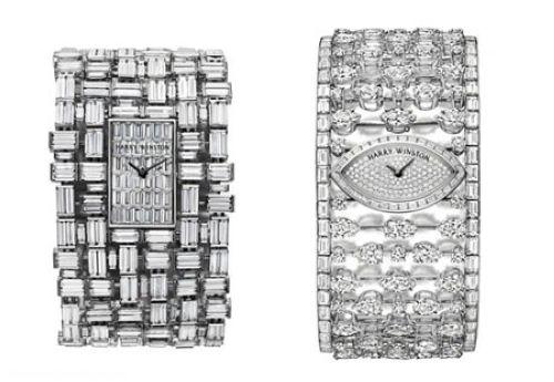 ساعت مچی های زنانه الماس نشان Harry Winston