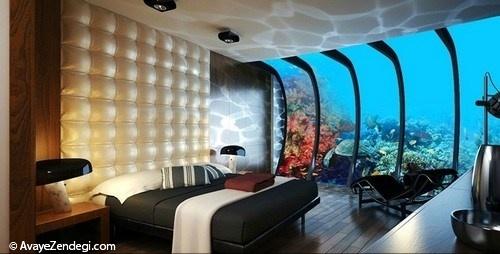 عظیم ترین هتل های زیر آبی جهان