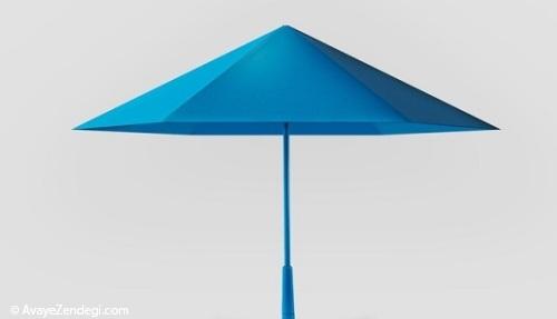  طراحی خلاقانه و ساده چتر بر مبنای اوریگامی 