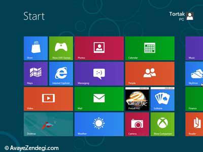 آموزش تصویری نصب ویندوز ۸