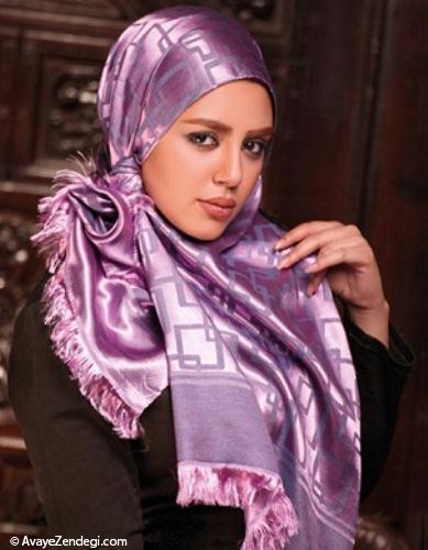 جدیدترین مدل های شال و روسری ایرانی