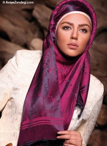 جدیدترین مدل های شال و روسری ایرانی