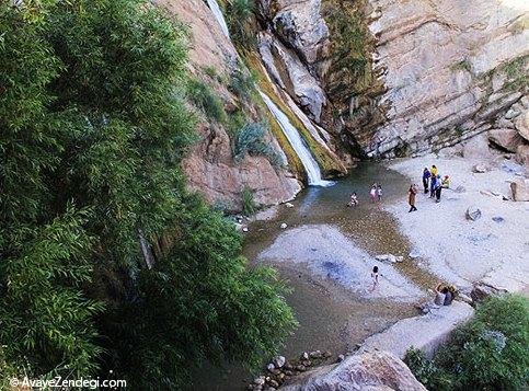 زیبایی‌های آبشار نوژیان لرستان