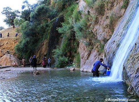 زیبایی‌های آبشار نوژیان لرستان