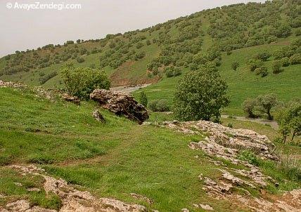  چشمه کانی گراوان در شهرستان سردشت 