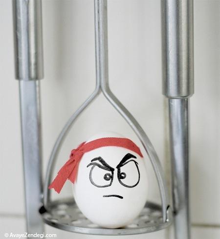 هنرنمایی با تخم مرغ