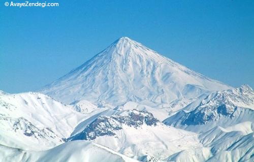  کوه‌های آتشفشانی ایران 