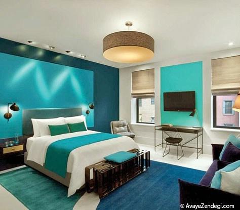  با این رنگ‌ها اتاق خواب رویایی‌‌تان را بسازید 