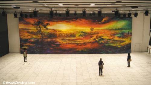 نقاشی های بزرگ از ویرانه های طبیعی