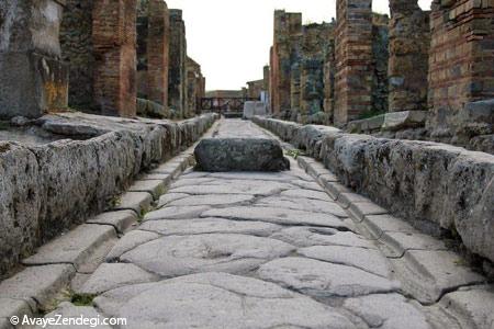  تصاویری از شهر باستانی پمپی در ایتالیا 