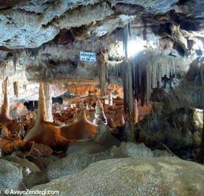  آشنایی با غار تله خور واقع در استان زنجان 