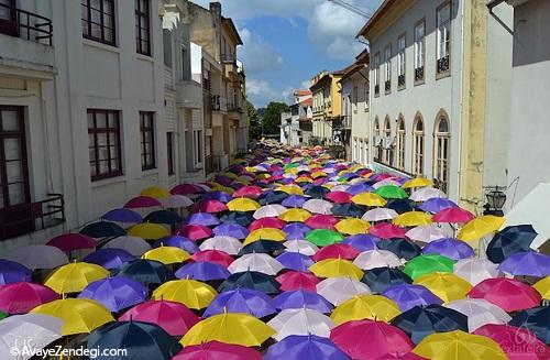 خیابان چتری در پرتغال