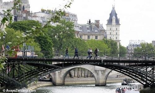 پل عشاق پاریس تاب و تحمل این همه عشق را نداشت