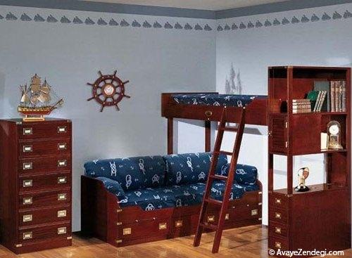 اتاق خواب های متفاوت برای مردان کوچک