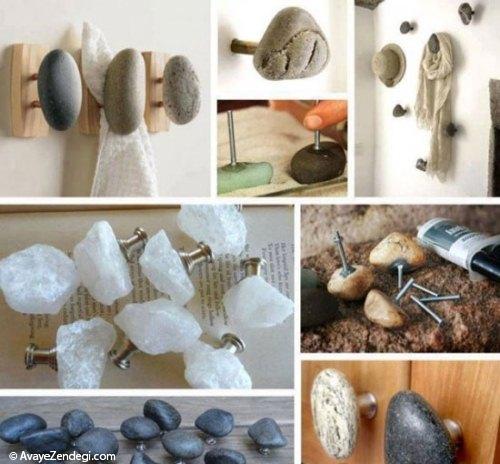 ایده هایی برای استفاده از سنگ در دکوراسیون