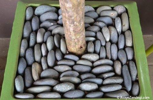 ایده هایی برای استفاده از سنگ در دکوراسیون