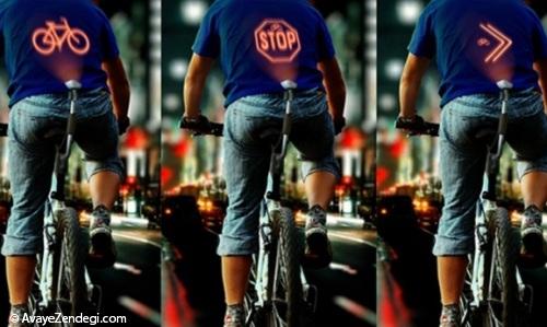دوچرخه ای با قابلیت نشان دادن علائم راهنمایی