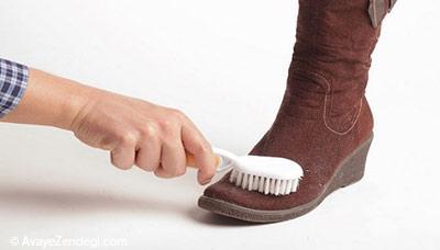 آموزش تمیز کردن کفش جیر