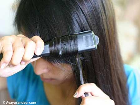  روش های مختلف برای فر کردن مو در خانه 