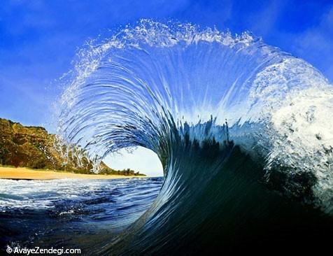 تصاویر زیبا و دیدنی از شکوه امواج