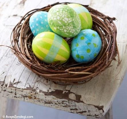 مدل‌های زیبای تخم‌ مرغ رنگی برای هفت‌سین (1)