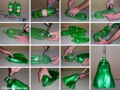 ایده هایی برای استفاده مجدد از بطری