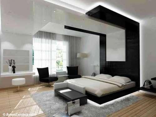 ایده هایی جالب برای طراحی اتاق خواب مدرن