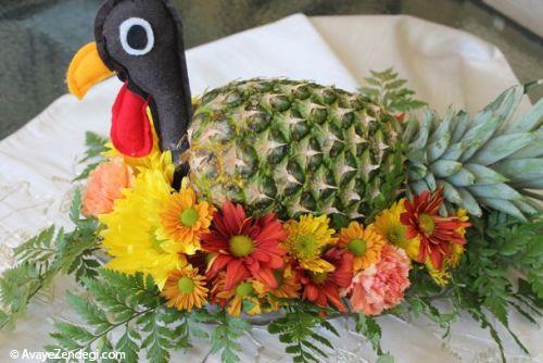 ایده هایی جالب برای استفاده از آناناس در تزئین