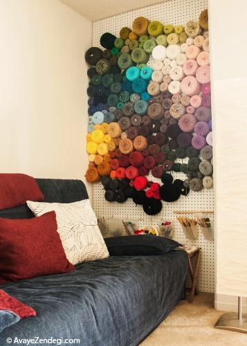 10 ایده هنرمندانه برای فضاسازی بیشتر در خانه