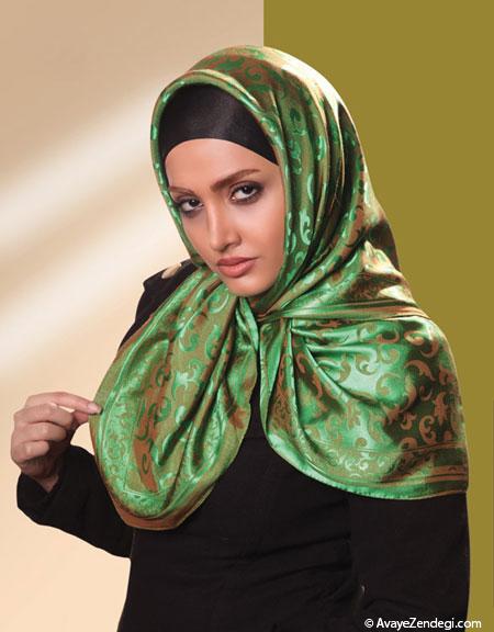 مدل شال و روسری ایرانی